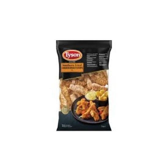 Picture of TYSON S/FRIED CHICKEN STRIPS 1KG